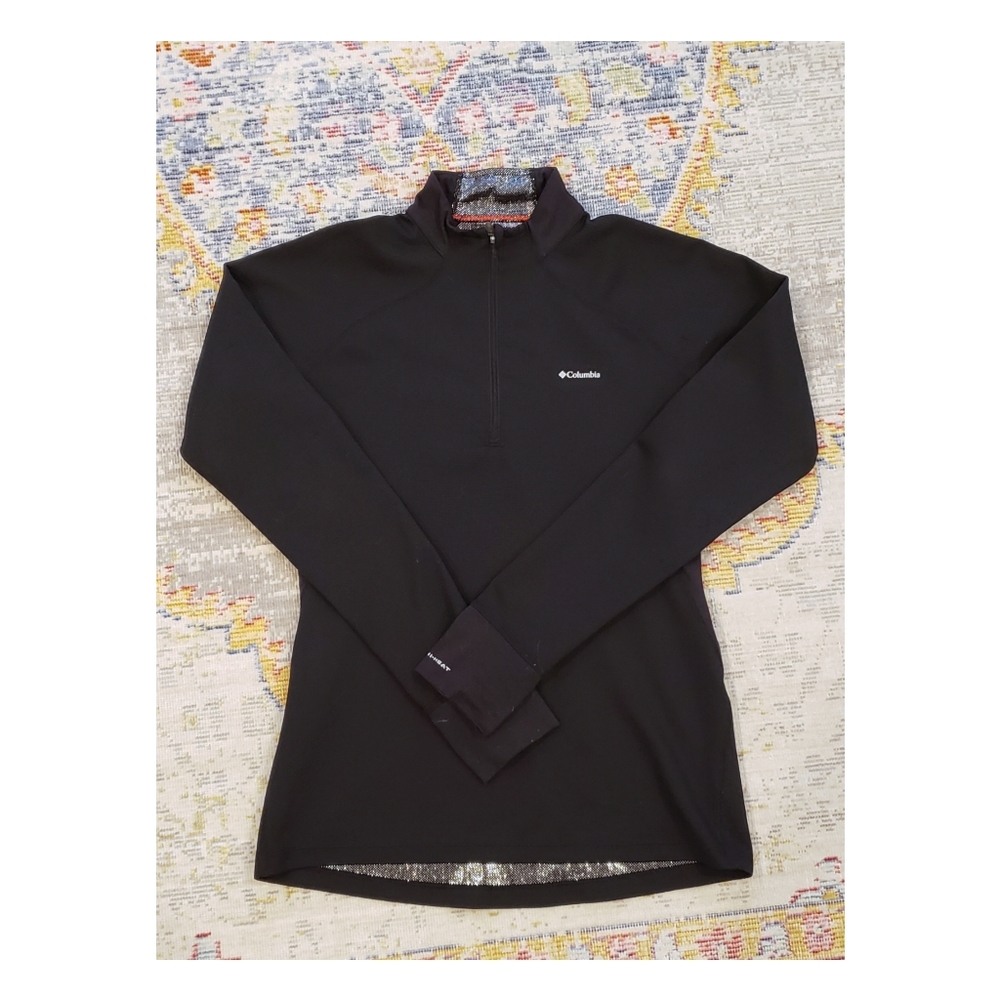 COLUMBIA Women's Omni-Heat Half-Zip Baselayer Size Medium